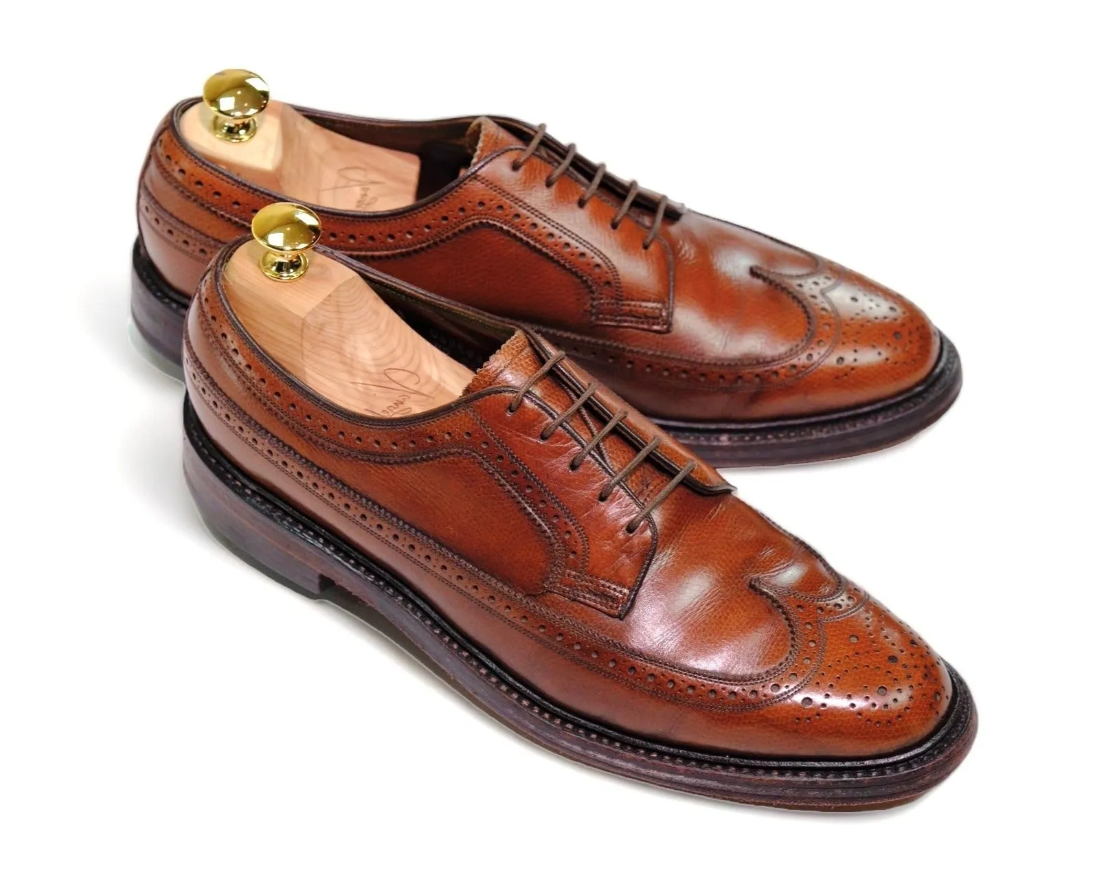 Florsheim Imperial - Brown Grain Wing Tip Oxfords US 9,5 / EU 43