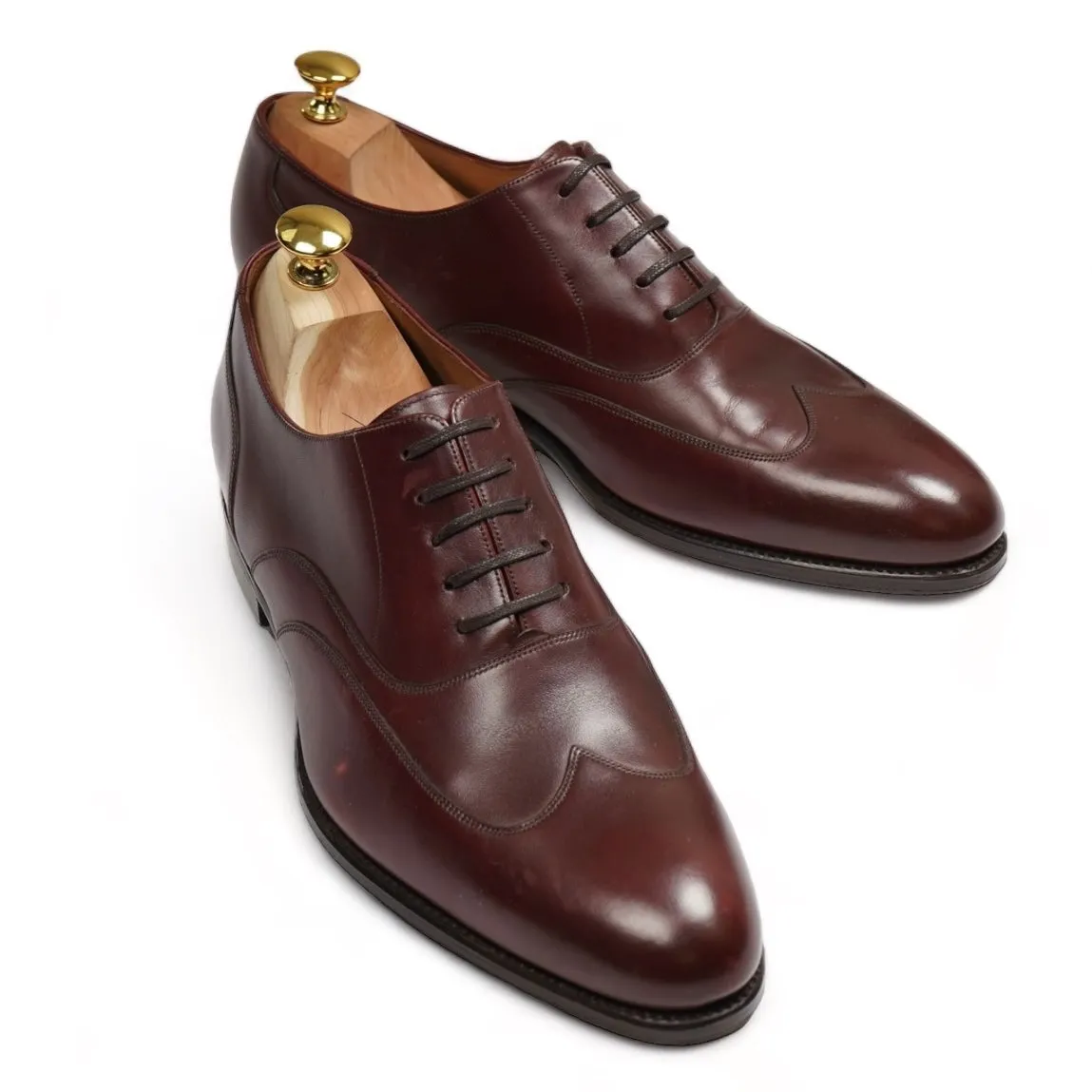 Loake - Burguny Wing Tip Export Grade Oxfords UK 9 / EU 43